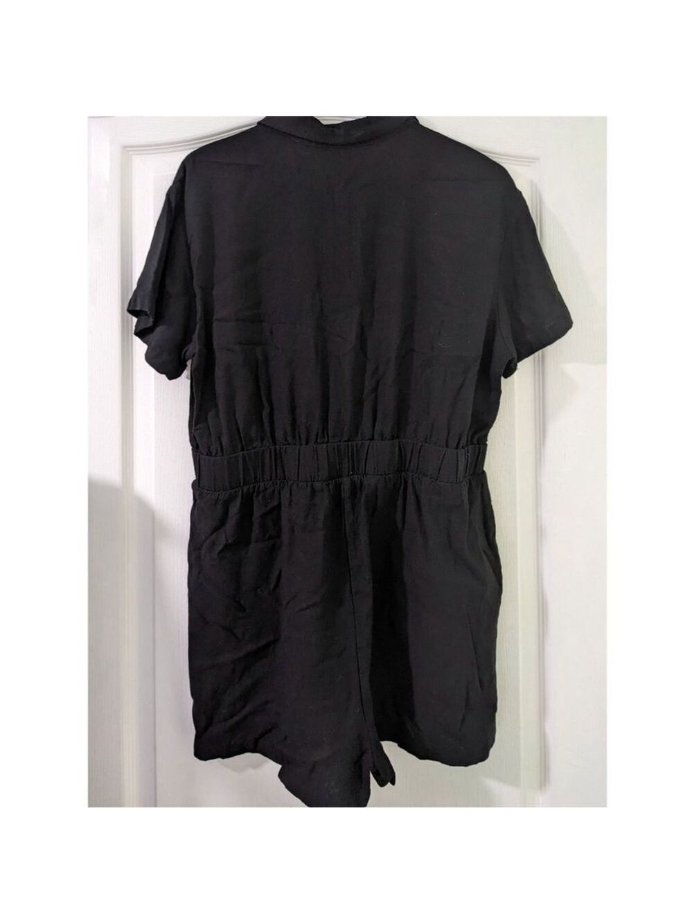 NEW Vero Moda | Milo Short Sleeve Romper in Black - Picture 3 of 10